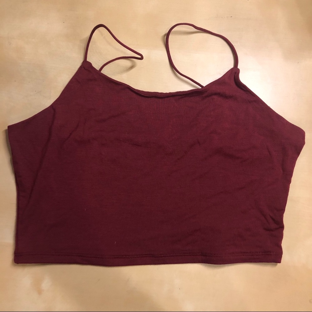 Cropped tank top